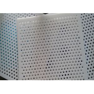 6mm ISO9001 Perforated Steel Sheet For Facade Wall