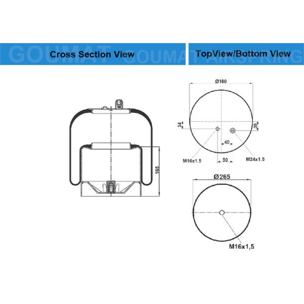 Serve Assembly Air Spring MERCEDES-BENZ A9423202721 CONTITECH 4187NP22 / 4187N