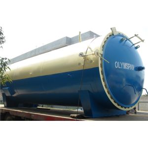 Industrial Vulcanizing Autoclave With Hydraulic Cylinder And Safety Interlock