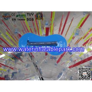 1.0mm Clear Body Inflatable Zorb Ball For Kids , Water Human Hamster Ball