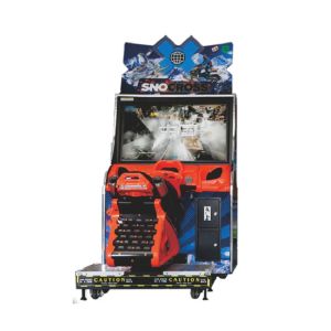 Winter X Games Snocross Moto Driving Arcade Game Machine RAWThrills Family