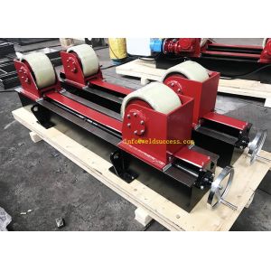 China 10T Lead Screw Pipe Welding Rotator, Conventional Tank Turning Rolls With PU Wheel on sale