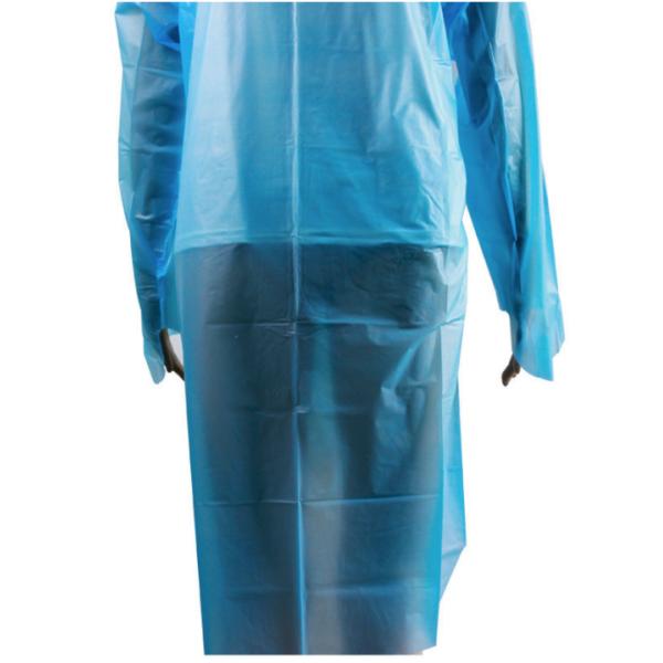 PP PE Filter Medical Protective Suit Yellow Disposable Isolation Clothing