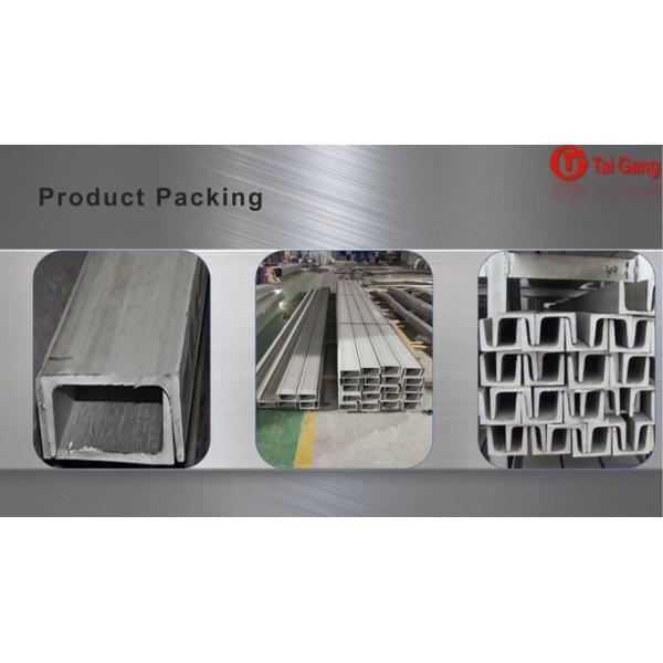 Pickled Polish Bright Stainless Steel C Section 301L 201 445