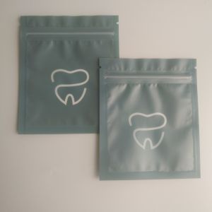 Sgs Gravure 120mic MOPP Mylar Matte Packaging Bags Reusable ISO