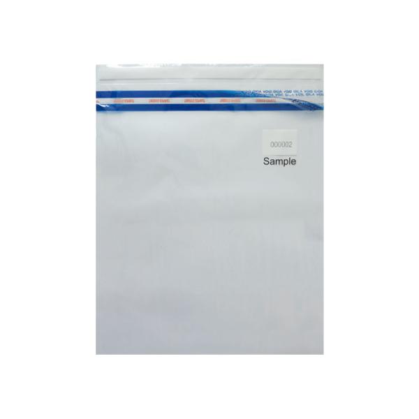 Buy Professional Tamper Evident Security Bags / Tamper Proof Poly Bags at wholesale prices