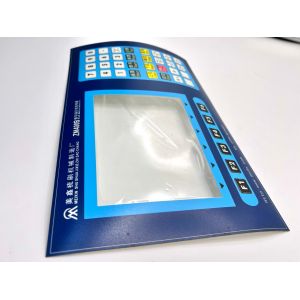 PMS Matching PC Custom Membrane Keypad Stickers With 3M Rear Adhesive