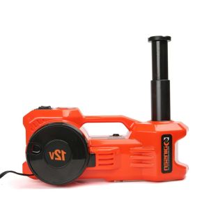 Portable bike tyre pump with pressure gauge electric hydraulic jack
