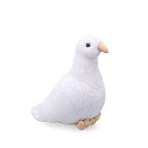 OEM Innovative White Dove Toy With Polypropylene Cotton Filling