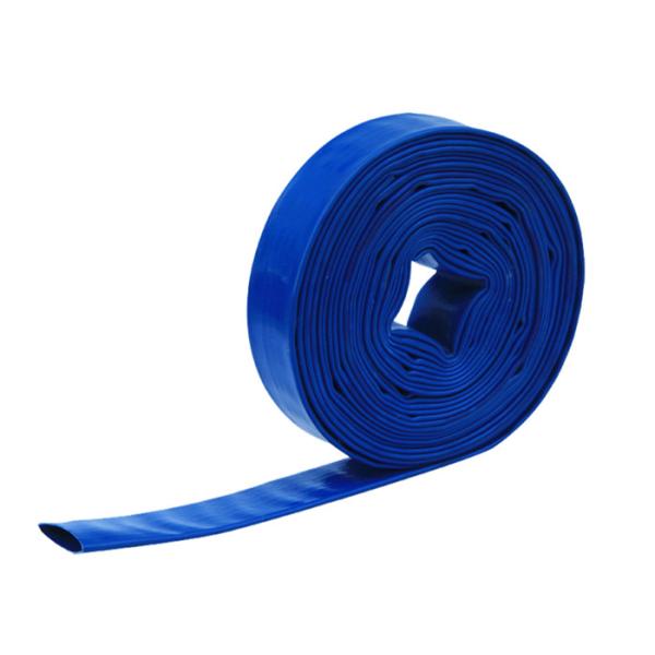 Buy Light Weight 2 Inch 50mm Pvc Layflat Hose , Pvc Discharge Hose With Stretching Resistant at wholesale prices