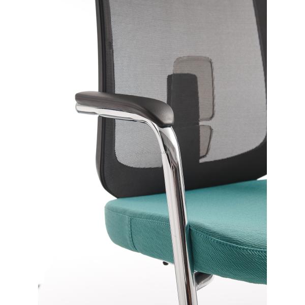 Commercial Furniture Mid Back Gas Lifting Swivel Office Chair for Staff and Visitors