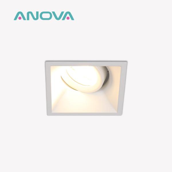 GU10 Recessed Spotlight And Downlight Adjustable Anti-Glare Housing For