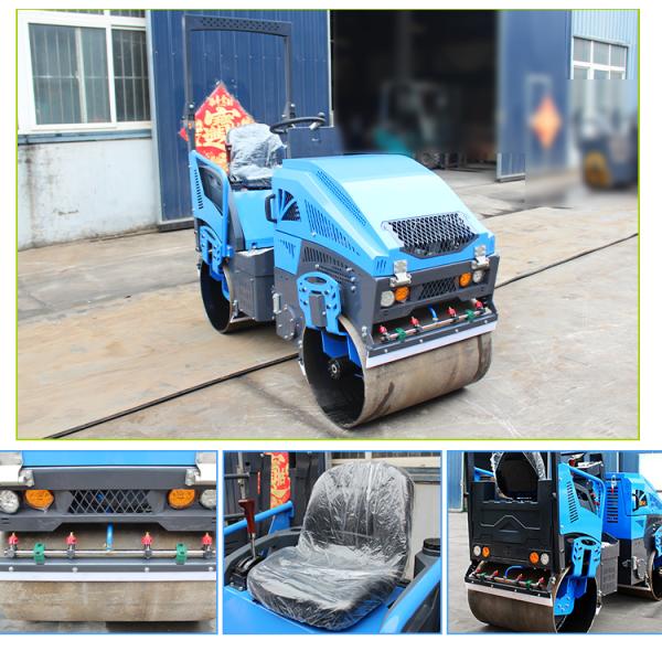 China Factory Road Machinery 1ton 2ton 3ton 4ton 5ton Mini Compactor Road Roller Compact Roller Rodillo Compactador