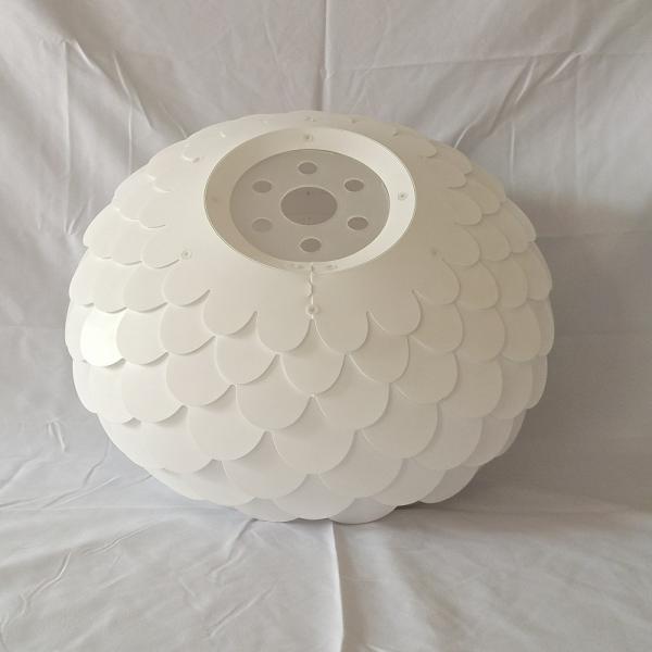 Buy Polypropylene Fish Scale Lamp Shade 400*220mm Round Pendant Shade at wholesale prices