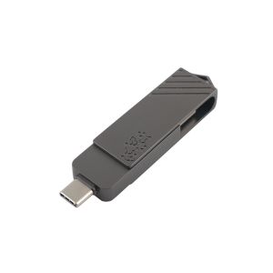 Metal Type C USB Flash Drives Twist Shaped Fast Speed Can Use By Phone Directly