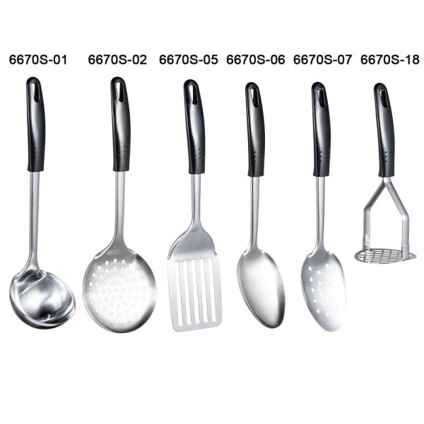 Stainless Steel Kitchen Utensils Set Non-stick Cooking Tools for Any Colorful Kitchen