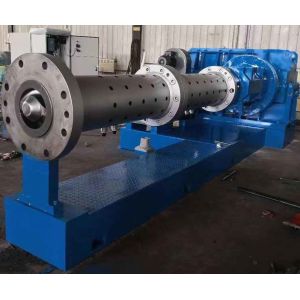 110 kW Power Rubber Extruder for Hot Feeding of Cold Feed Rubber Manufacturing