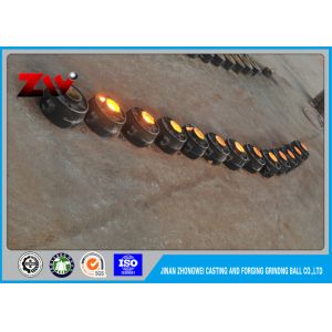 Low chrome iron cast grinding balls for Ball Mill / cement plant HRC 58-64