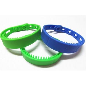 Hospital Access Control RFID UHF Silicone Wristband Radio Frequency Identificati