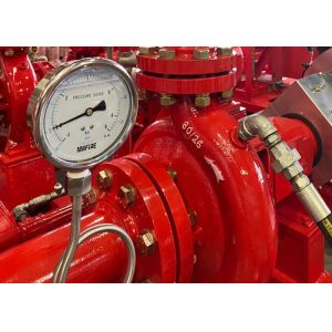 China 400GPM NFPA20 Fire Fighting Pump System 277 Feet For Residential / Industrial on sale