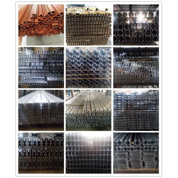 Powder Coated Aluminum Sliding Folding Partition Walls Profiles for Operable Windows & Doors