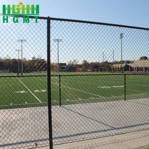 9Gauge Black PVC Coated Chain Link Fence 50FT Per Roll