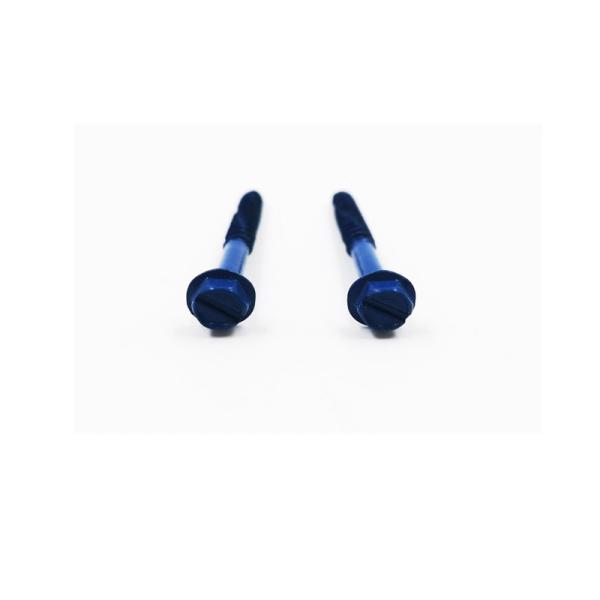 Slotted Drive Flange Hex Washer Head Self Drilling Screws M6 ANSI With Ruspert