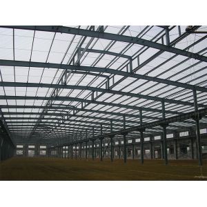 China Metal Steel Structure Shed With Sandwich Wall Panel on sale