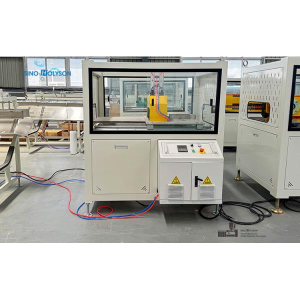 sino holyson HSJZ-65-132 37kw Motor Power WPC Door Frame Production Line / WPC PVC Wooden Door Frame Making Machine