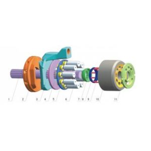 Quality Hydraulic Piston Pump Kawasaki K3V63/112/140/180BDT for sale