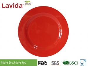China Solid Color Melamine Plates Bowls With Rim Dishwasher Safe Heat Resistance Non - Toxic on sale