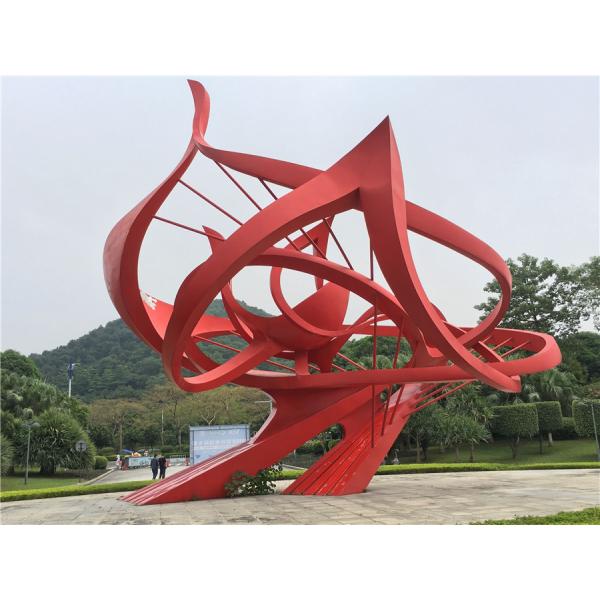 Landscape Large Outdoor Metal Sculpture Abstract Contemporary Garden Statues