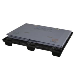 Custom Size HDPE collapsible pallet vented storage foldable plastic pallet box