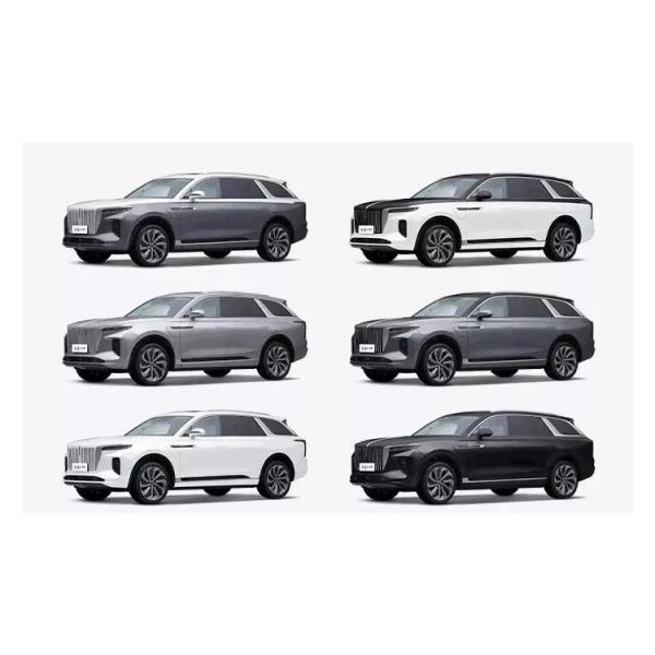 Energy Electric Vehicle Hongqi E-hs9 Used Car with Lithium Iron Phosphate Battery