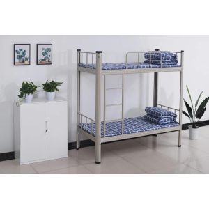 School Furniture Adults H1800mm Double Steel Bunk Bed