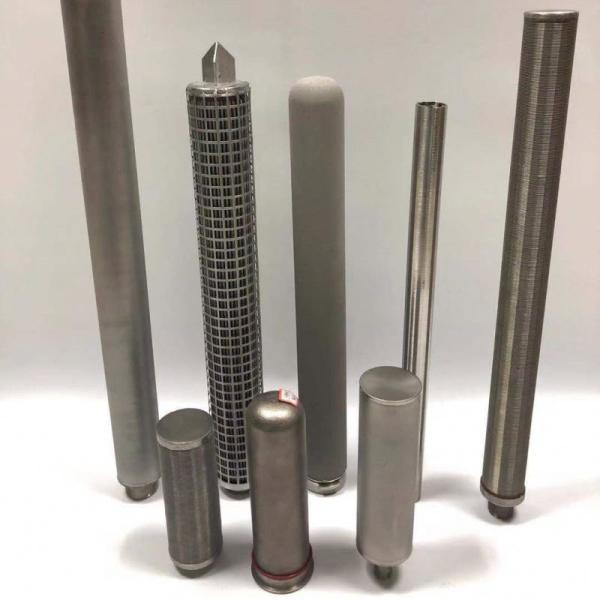 Food Grade Metal Liquid Filter Stainless Steel Powder Filter Cartridge For Alcohol Distillation Equipment Alcohol Filter