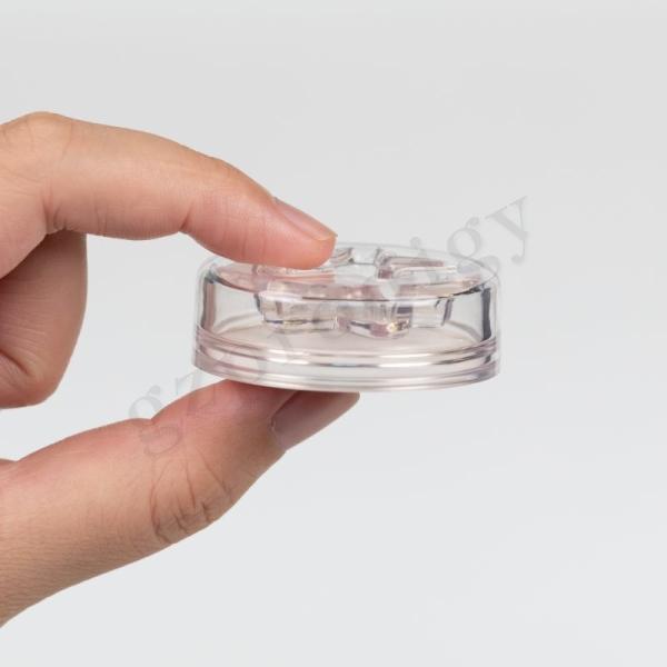 Prodigy PVC Star Round 45*15mm Door Knob Muffle Pad Plastic Door Wedge