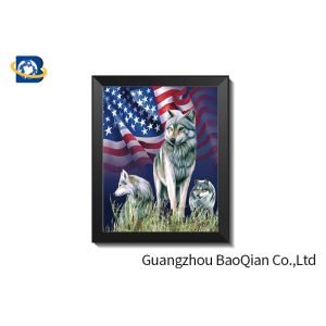 China HD 3D Lenticular Pictures With CMYK Printing / Lenticular Photo Printing on sale