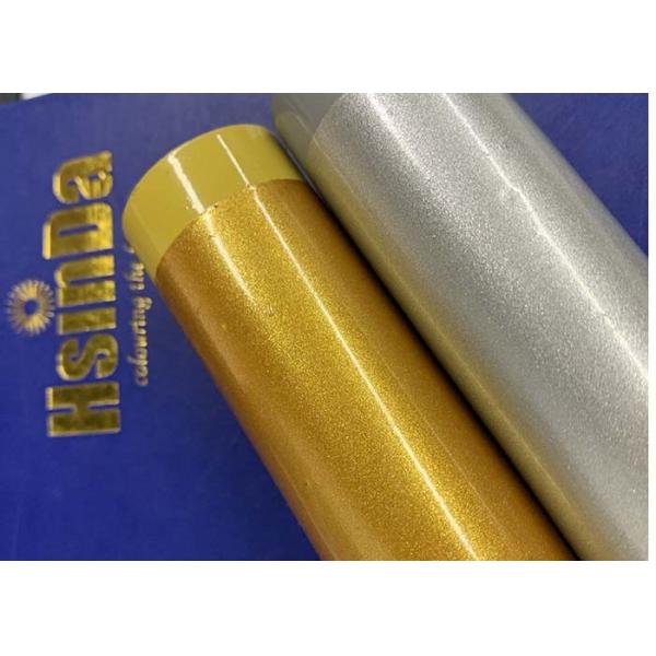 Buy Hsinda Bonding Silver Gold High Gloss Powder Coat Paint For Metal Furniture at wholesale prices