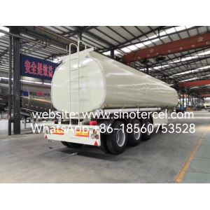 Quality SINOTERCEL 40CBM Fuel Semi Tanker Trailer 3 Axles for sale
