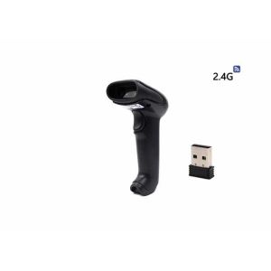 2.4G COMS 2D Wireless USB Barcode Scanner , 512K Storage CCD Barcode Reader DS6100G