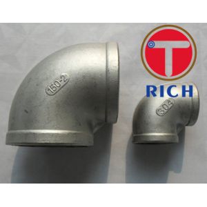Stainless Steel Machining 90 Degree Elbow Malleable Cast Iron