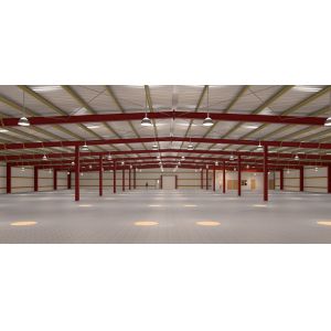 Structural Steel Warehouse Or Workshop Prefabricated Building Anti - Impact