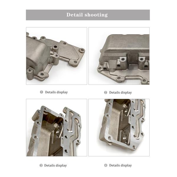 Brand New Engine System Car 4134W025 Assembly Oil Cooler Cover For CATEE C4.4 E312D2 Engine