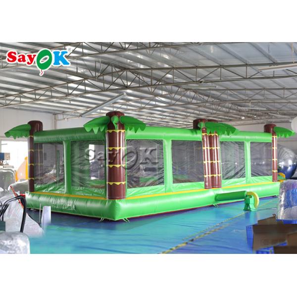 Outdoor Inflatable Games Multifunctional Backyard Tarpaulin Inflatable Volleyball Field