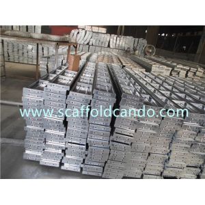 Walking platform Q195 pre-galvanized scaffolding steel plank, metal board 1.1mm