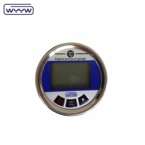 63mm Back Mount Manometer Digital Manometer For Gas Pressure