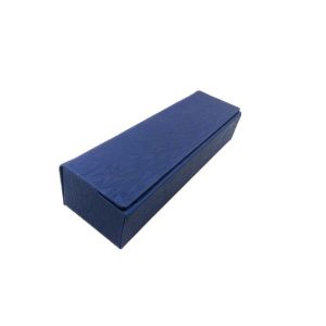 Rectangle Iron Optical Glasses Case Dark Blue Handmade Eyeglass Case