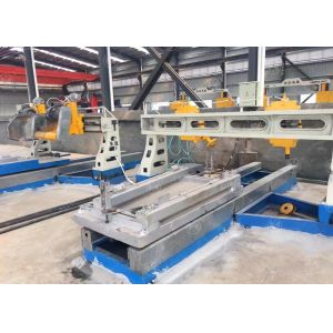 Four Blade Stone Edge Cutting Machine For Column Slab