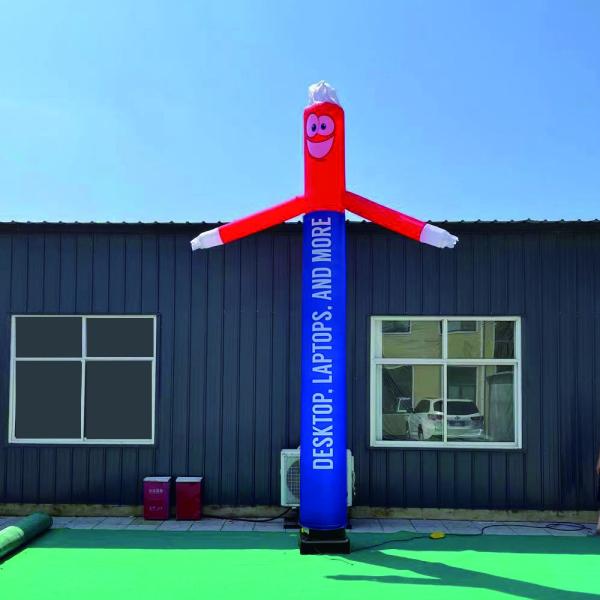 Buy Advertising Giant Inflatable Air Dancer Customized Logo 5m at wholesale prices